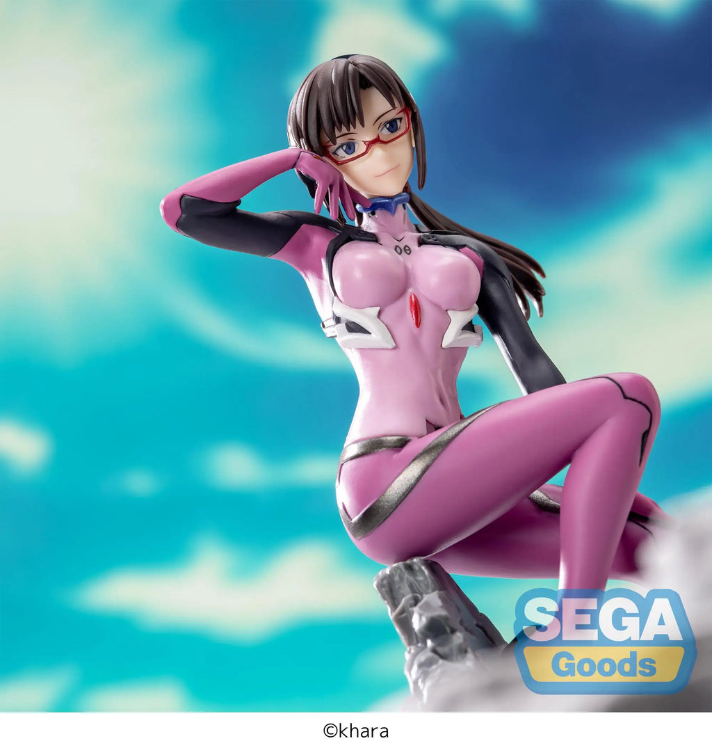 Auf Lager: Original SEGA Luminasta Rebuild of Evangelion Mari Makinami Illustrious PVC-Anime-Figuren, Actionfiguren, Modellspielzeug