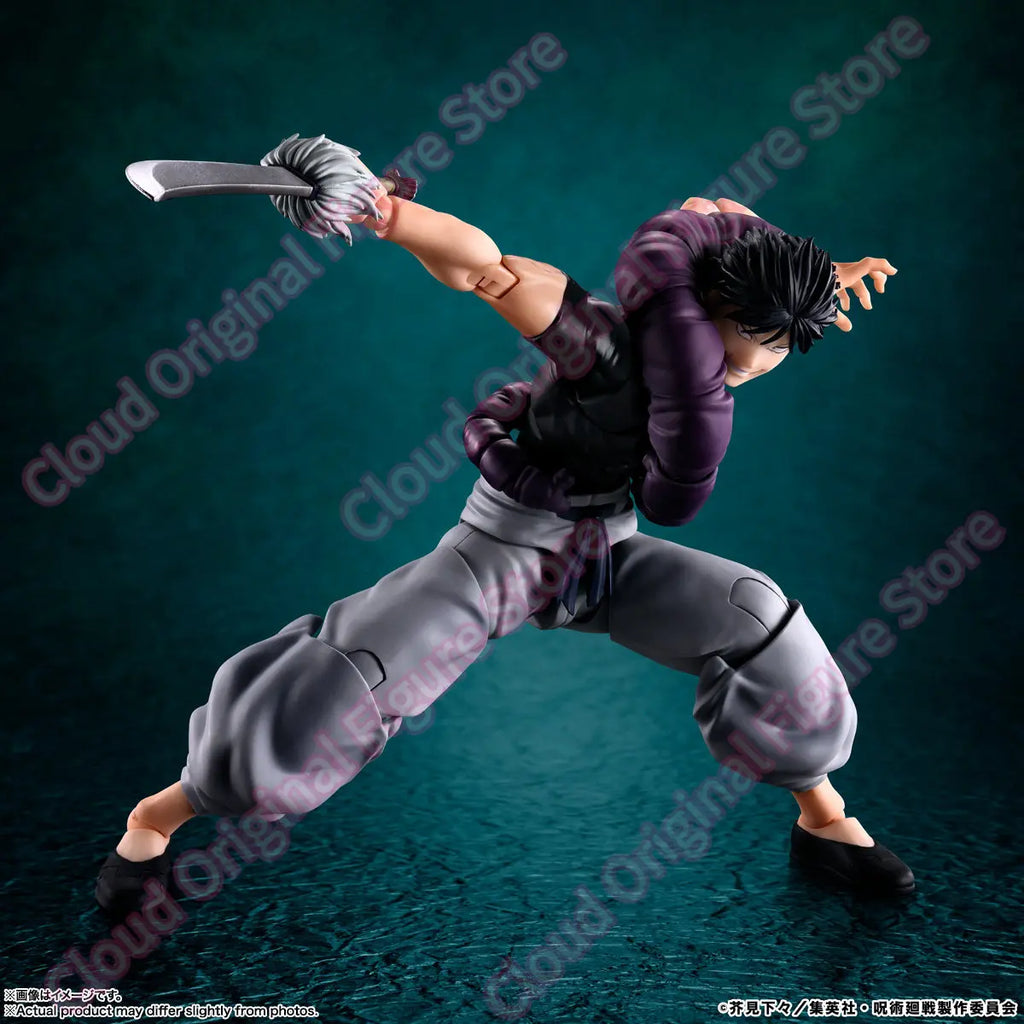 In Stock 100% Original Bandai SHF Fushiguro Toji Pvc 15cm Anime Figures Collectible Model Toys Hobby