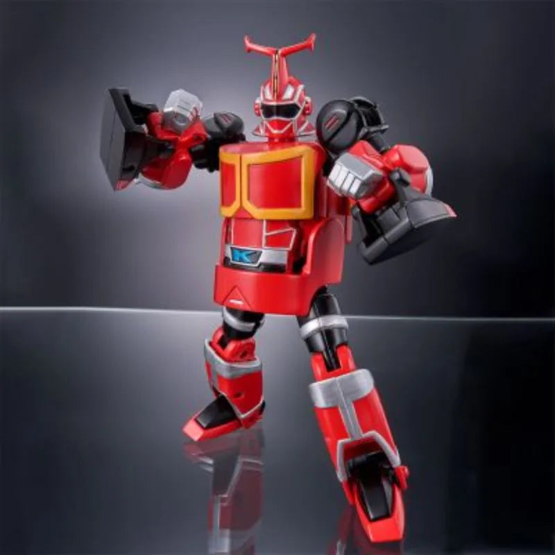 Official Bandai Kabutack 15cm Transformable Mecha Action Figure Anime Iron Armor Little Treasure Collector Model Toy Gift