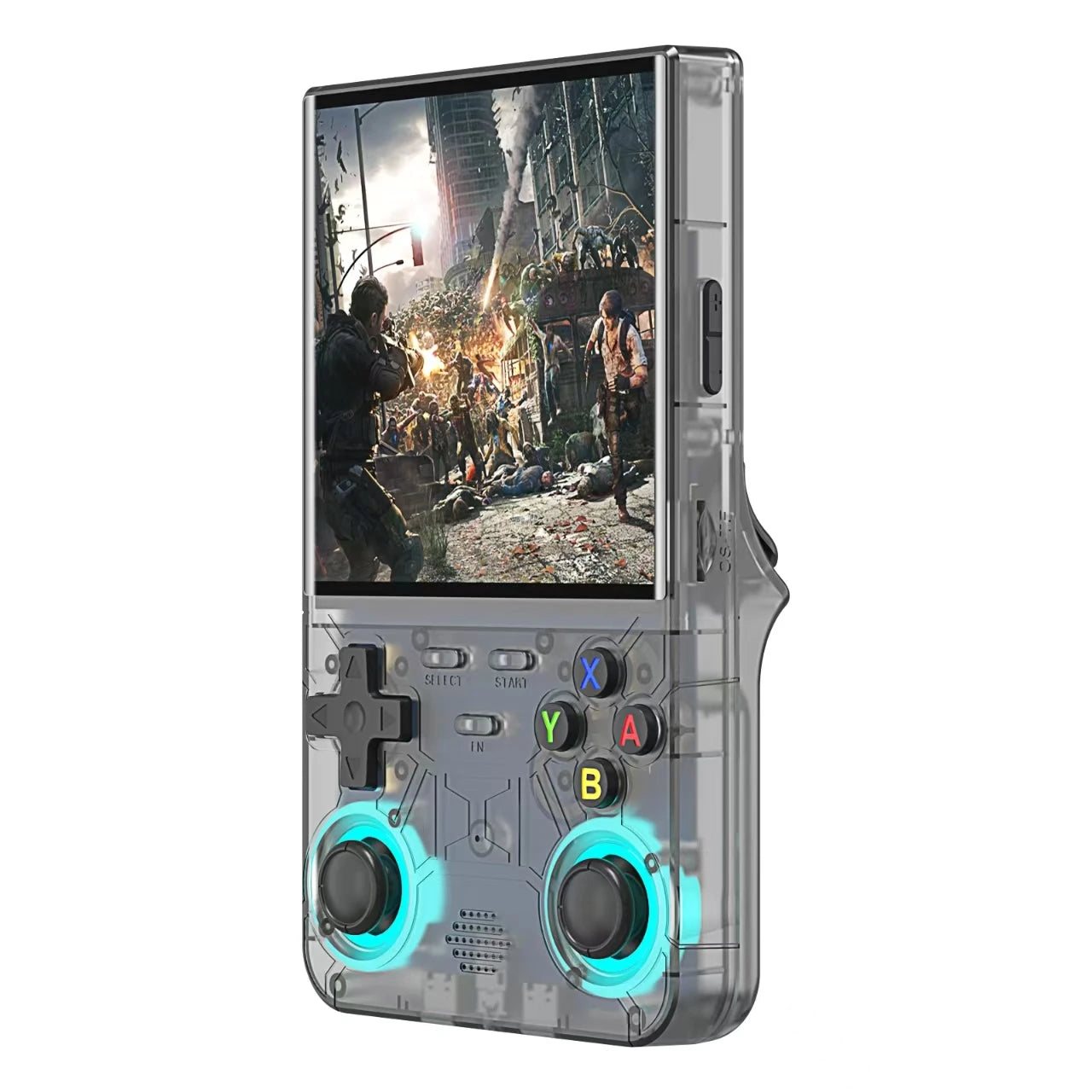 Retro R36 ultra Handheld Video Game Console 4.0 Inch IPS Screen 128GB Preloaded Games Portable Pocket Player Linux System