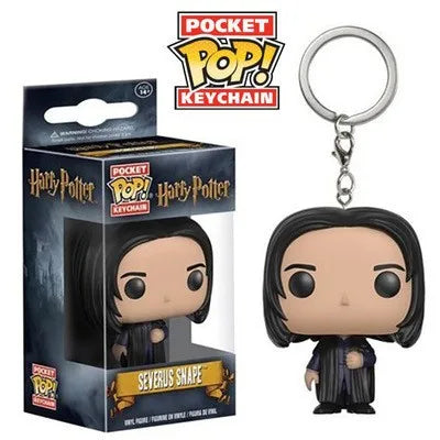 Funko Pocket Keychain Toy Hermione Granger Dobby Dumbledore Malfoy Ginny Ron Hedwig Snape Voldemort Luna Pocket Pop Key Ring Toy