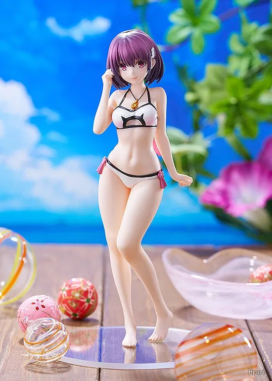 +In Stock Original GSC POP UP PARADE Ayakashi Triangle Hanasade Suzu Kazamaki Matsuri 18cm Anime Figure Collection Toys