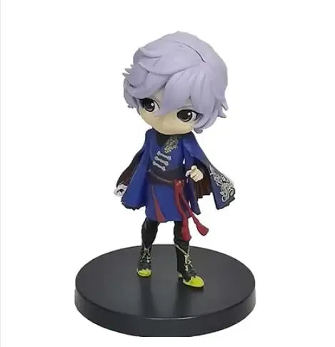 2023 8cm Japanese original anime figure mini Dire Crowley/Riddle Rosehe Q version action figure collectible model toys for boys