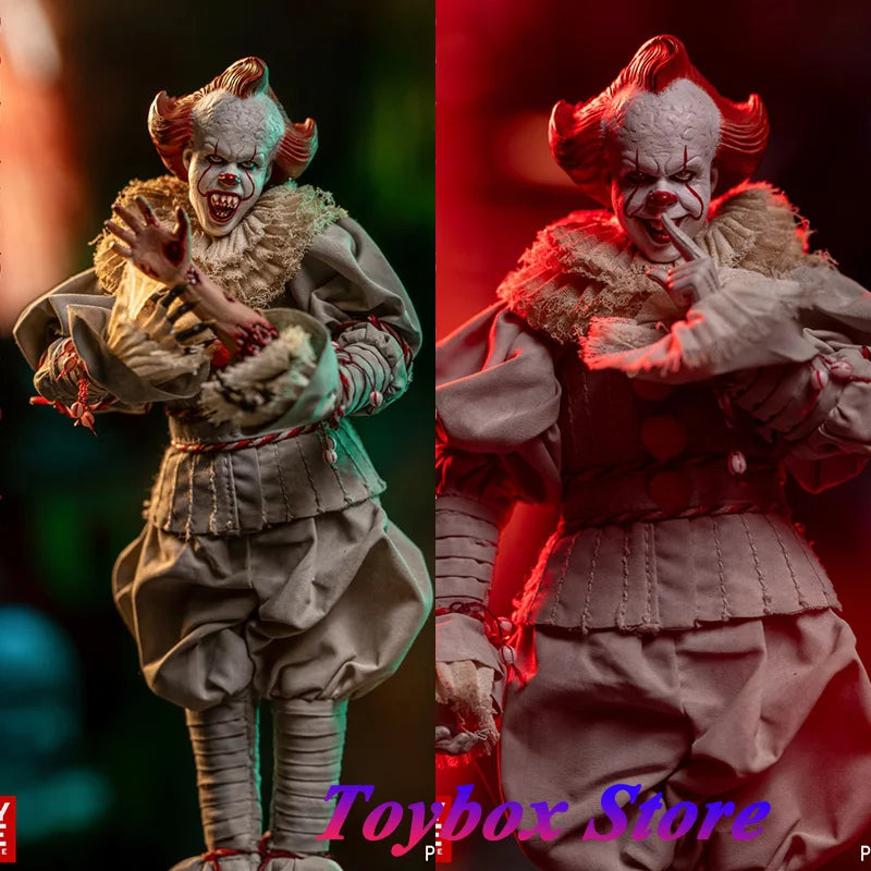 Play One Twelve POT-0005 1/12 Clown mit roten Haaren, bewegliche Figur, klassische Filmrolle, humorvoller Schauspieler, Mini-Soldatenmodell, 15,2 cm, komplettes Set