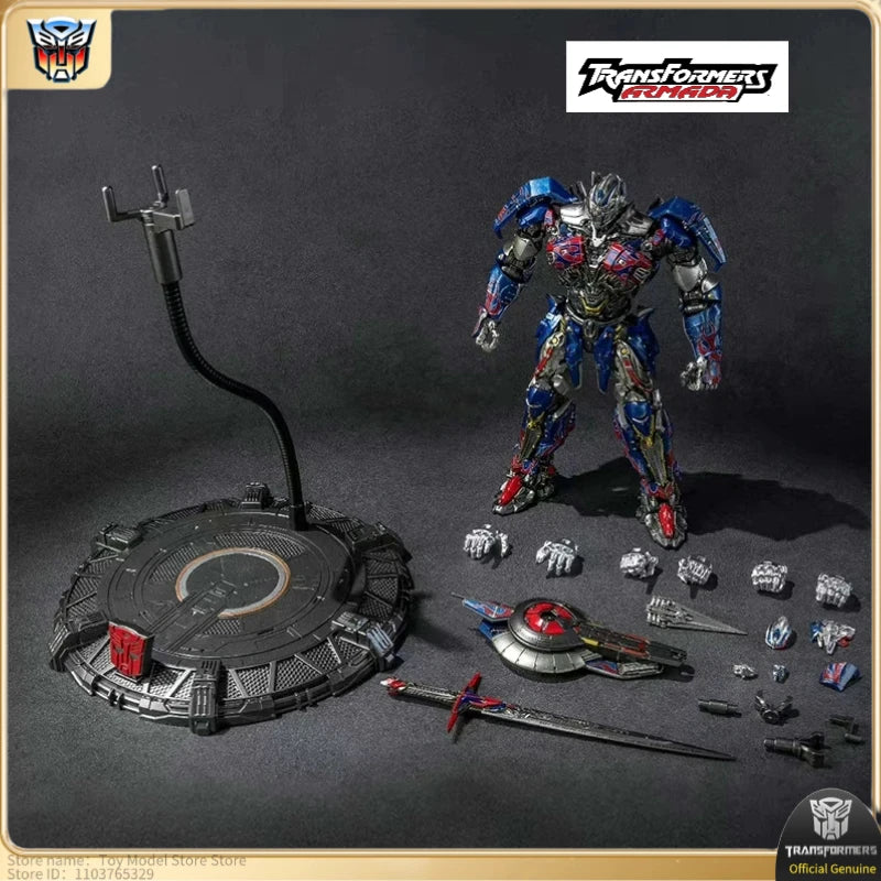 Auf Lager Transformer Original Autobots AMK Optimus Prime Anime-Filme Sammlung edler Produkte Actionfigur Modell Spielzeug Geschenke