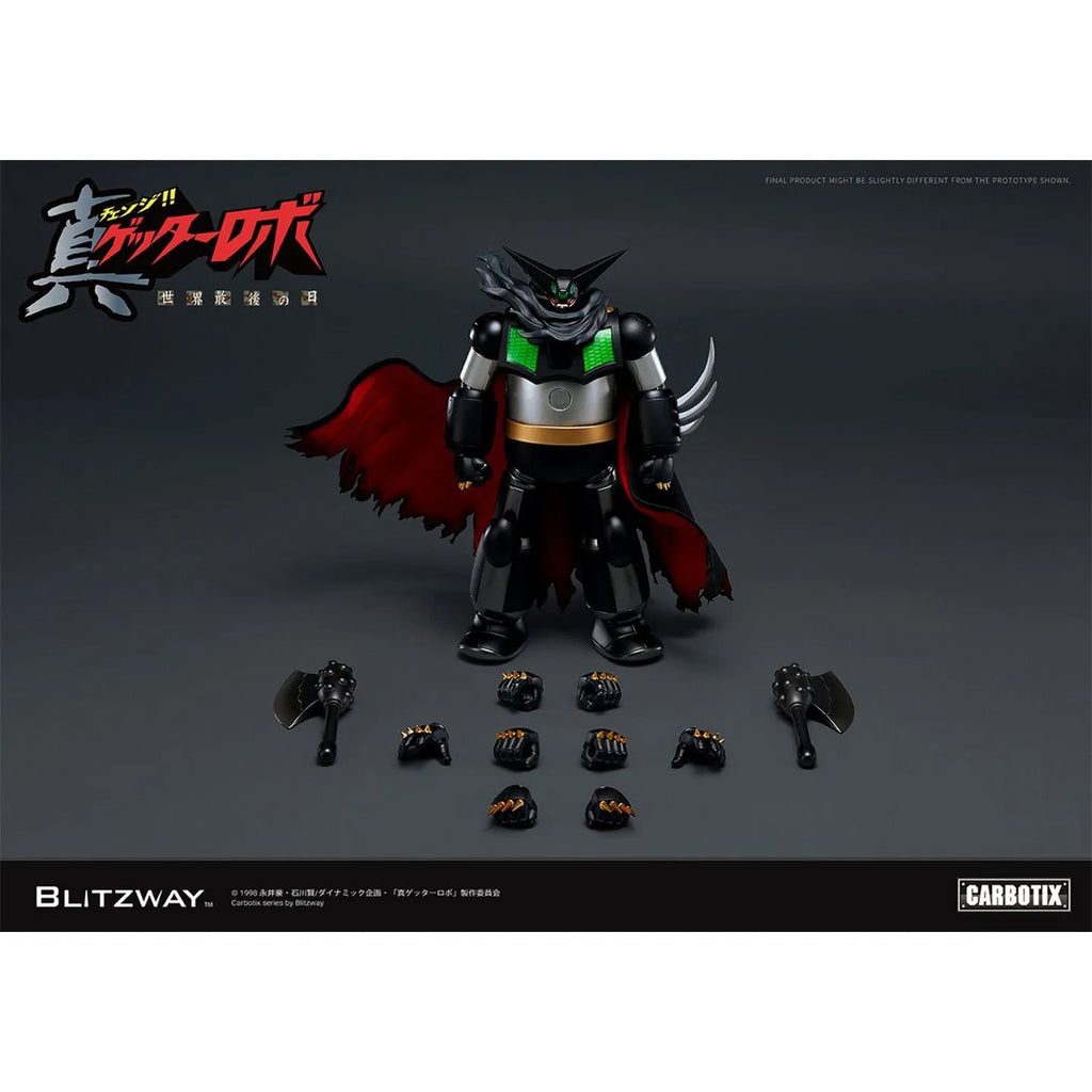 Official Blitzway 5pro Black Getter Getter Robo G Mazinger Alloy Articulated