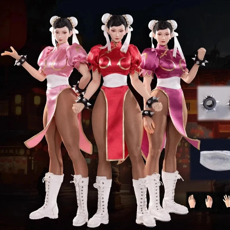 Chun Li Beauty Ms-015 1/6 Scale Collectible Action Figure Martial Artist 12inch Women Soldier Model Collection Birthday Gift