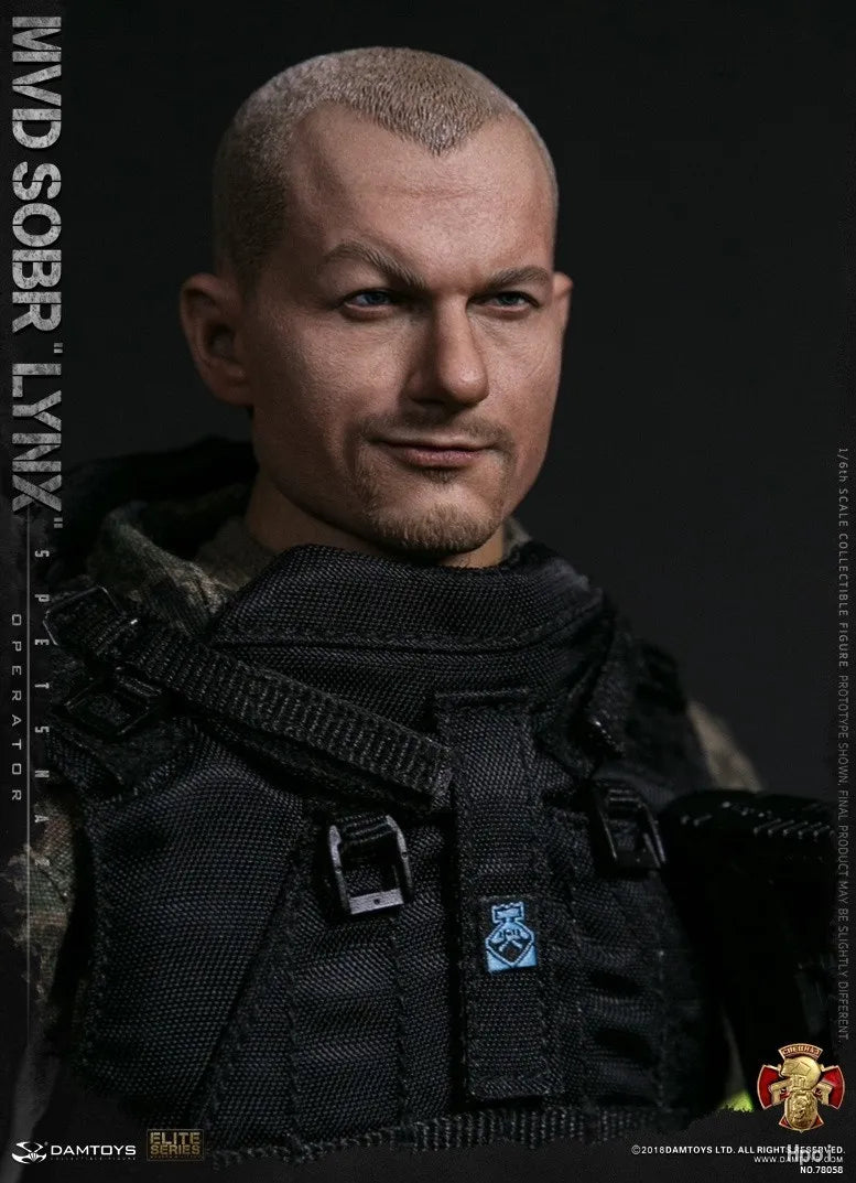 【MT】DAMTOYS NO.78058 RUSSIAN SPETSNAZ MVD - SOBR LYNX 1/6 Action Figure Model Toy Gift
