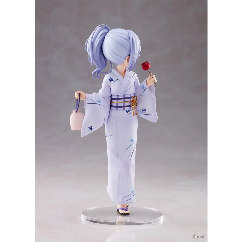 In Stock Original PLUM Is The Order A Rabbit Kafuu Chino BLOOM Summer Festival Ver 1/7 22cm PVC Anime Figure Toy Gift Ornament