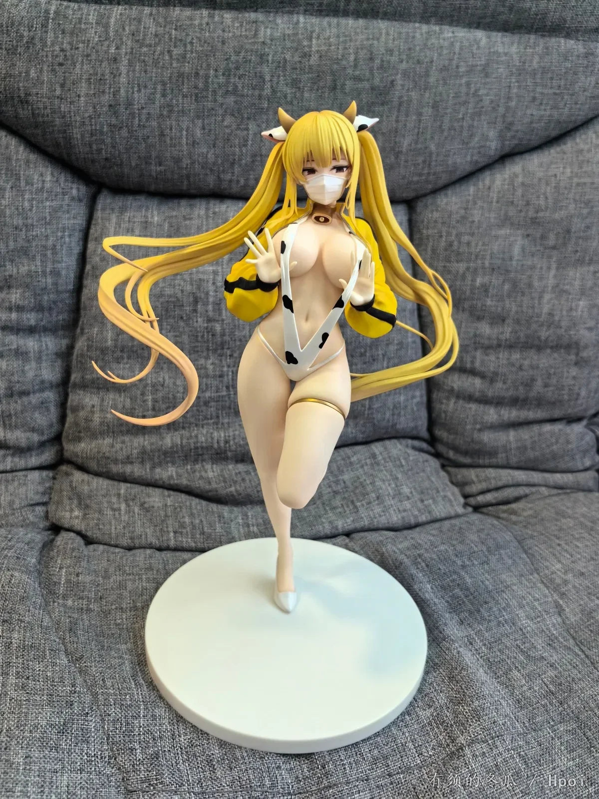 TYCTOYS Brand New In Stock 1/7 Original ENSOUTOYS Lilies Yuna Dairy Cow Edition PVC 26CM Anime Action Figure Model Toys