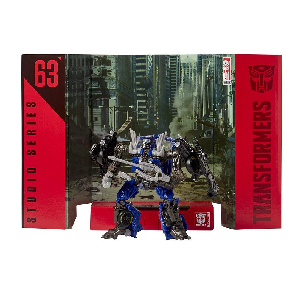 [In-Stock] Hasbro Transformers Studio Series SS63 Topspin (The Wreckers) 11.5cm Deluxe Class Collectible Figure Model Toys