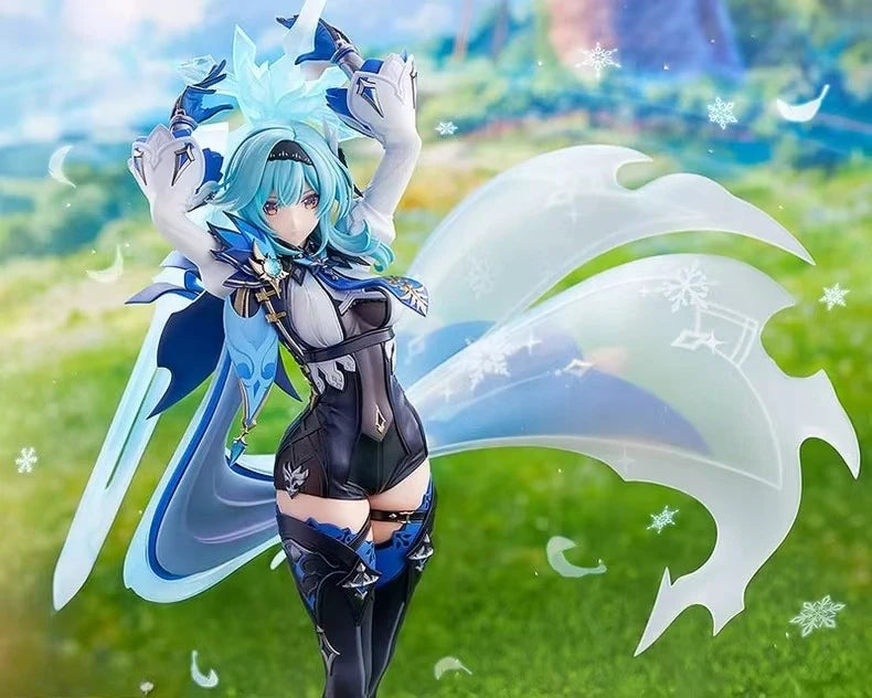 Model Toy Eula Game Character Genshin Impact Sculpture Action Cartoon Collectible Anime Statue Figures Pre-sale