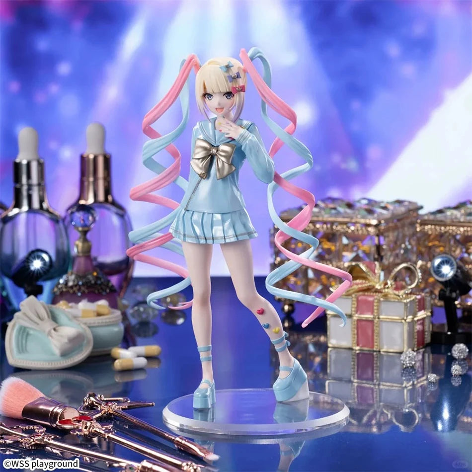 New NEEDY STREAMER OVERLOAD Anime Girl Figures OMG kawaii Angel Action Figures PVC Collection Model Decoration Ornaments Toys