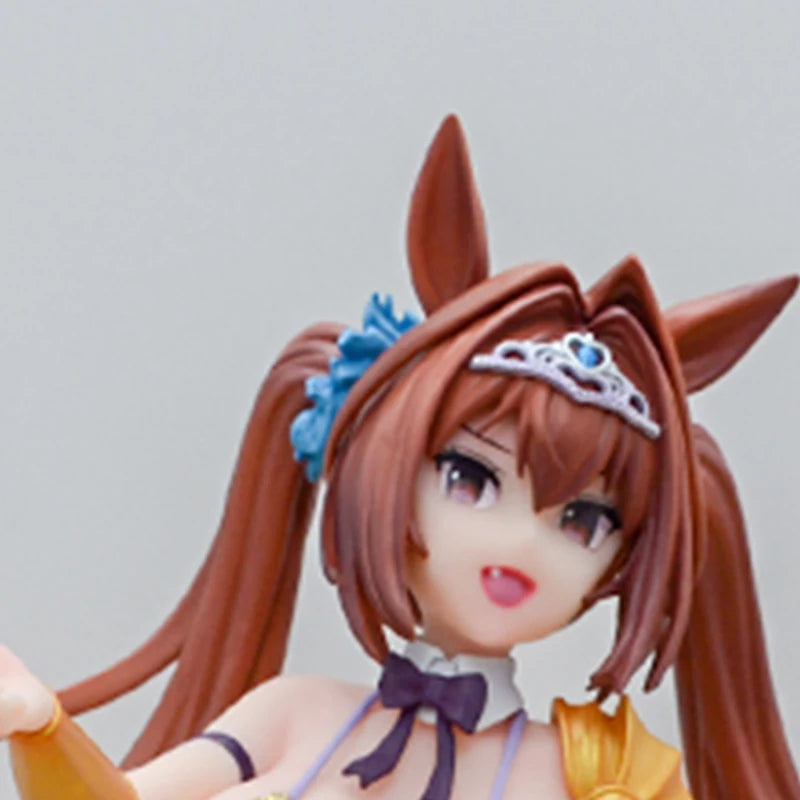 25cm Umamusume Pretty Derby Rice Shower Anime Girl Figure Satono Diamond/Matikanetannhauser/Kitasan Black Action Figure Doll Toy