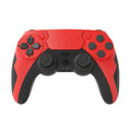 Безжичен контролер GAMINJA Bluetooth геймпад с двойна вибрация, 6-осен джойстик, тъчпад, микрофон, порт за слушалки за PS4, PS3, PC