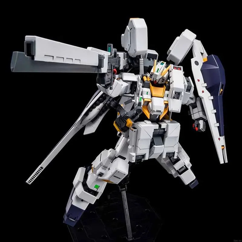 Bandai Original MODEL KIT GUNDAM MG RX-121 TR-1 (Hazel) 1/100 Anime Action Figure Assembly Model Toys  Model Gifts For boys