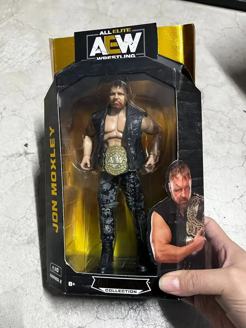 JON MOXLEY AEW Action Figure Wrestling Figure Display Collection Festival Ultimate Fighting Gift