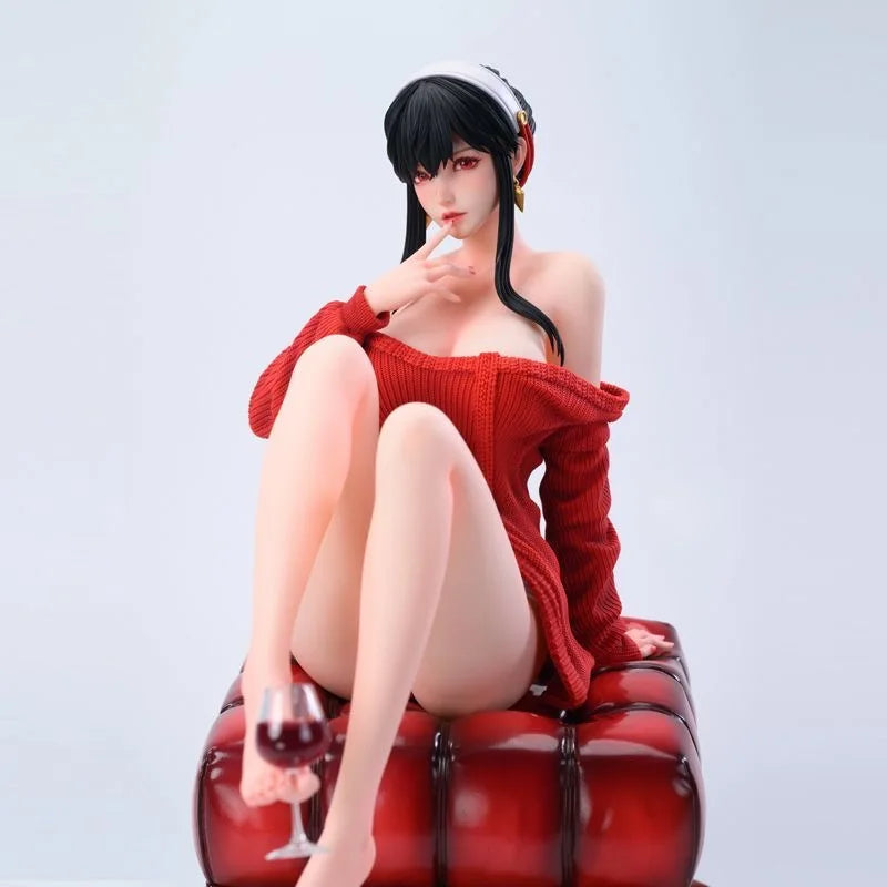 New SPY×FAMILY Anime Figures Yor Forger Figure Collection Ornament Decor Model Toys Slightly Tipsy Yor Forger Pre-sell PVC Gifts