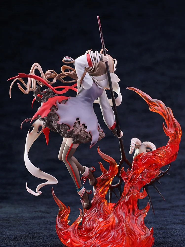 29cm Anime GK Statue Arknights Eyjafjalla Woolly Lamb Ver. Collectible PVC Figure Desktop Display Model for Fans