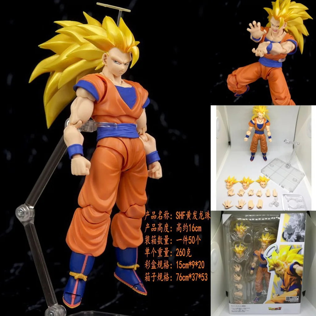 Bandai Dragon Ball Z Son Goku Figure SHF S.H.Figuarts Goku War Damage Super Saiya Anime Action Figures Model Toys Birthday Gift