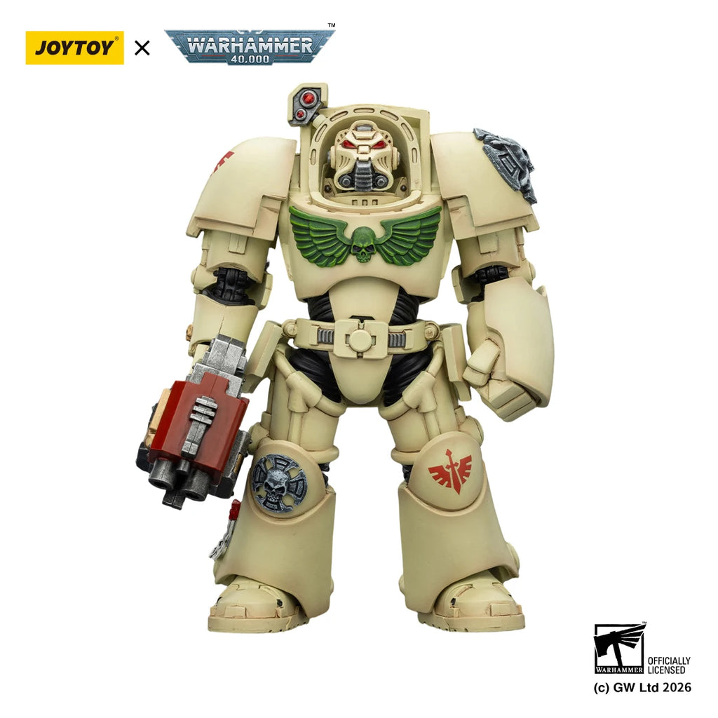 JOYTOY Warhammer 40k 1/18 Action Figures Terminator Black Templars Dark Angels Imperial Fists White Scars Salamanders Model Toys