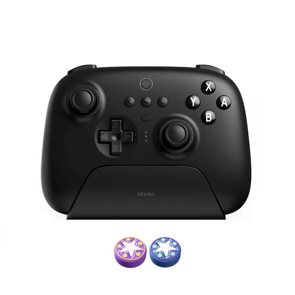 8Bitdo Ultimate Bluetooth Controller with Charging Dock for Switch 2 Wireless Gamepad Hall Effect Joystick for Windows PC