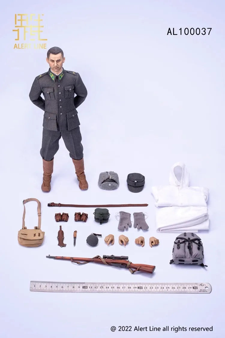 Alert Line AL100037 1/6 Finnish Army Soldiers Full Set 12'' Action Figures Model Toy In Stock