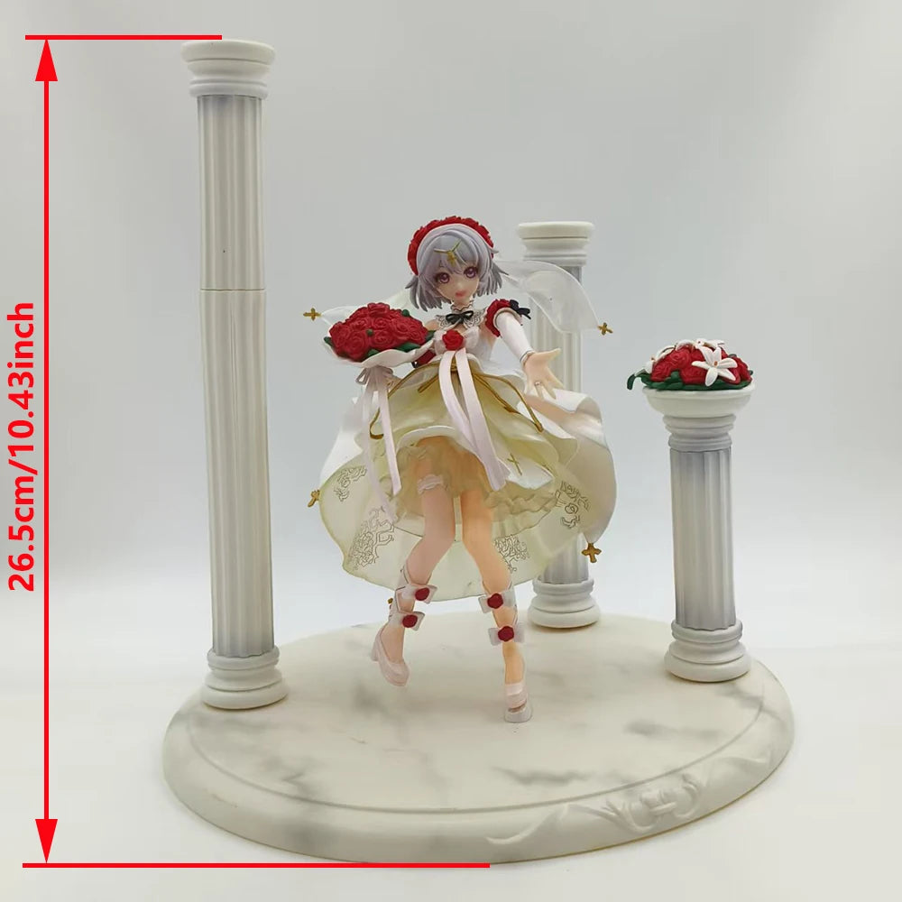 Honkai Impact 3rd Theresa Apocalypse Wedding Dress PVC Action Figure Model 26.5cm Collectible Gift Hot Sale