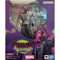 Original Bandai S.H.Figuarts SHF Spiderman Miles G. Morales Action Figures Spider Man Across The Spider Verse Figures Model Toys