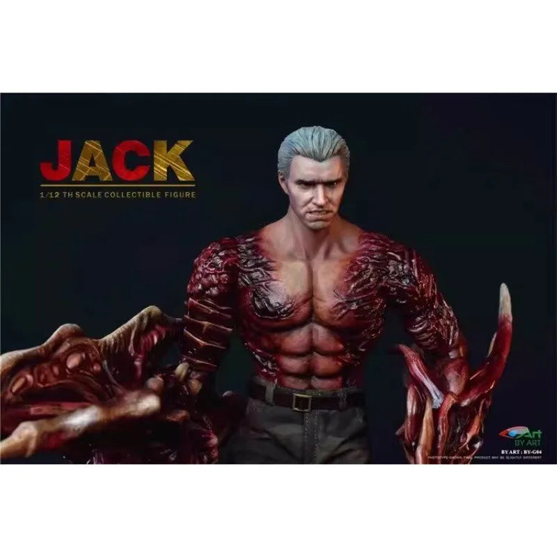 In Stock BY-ART 1/12 Scale Resident Evil Major JACK Science Fiction Movie Character Mobile Doll Action Figures Fans Collection