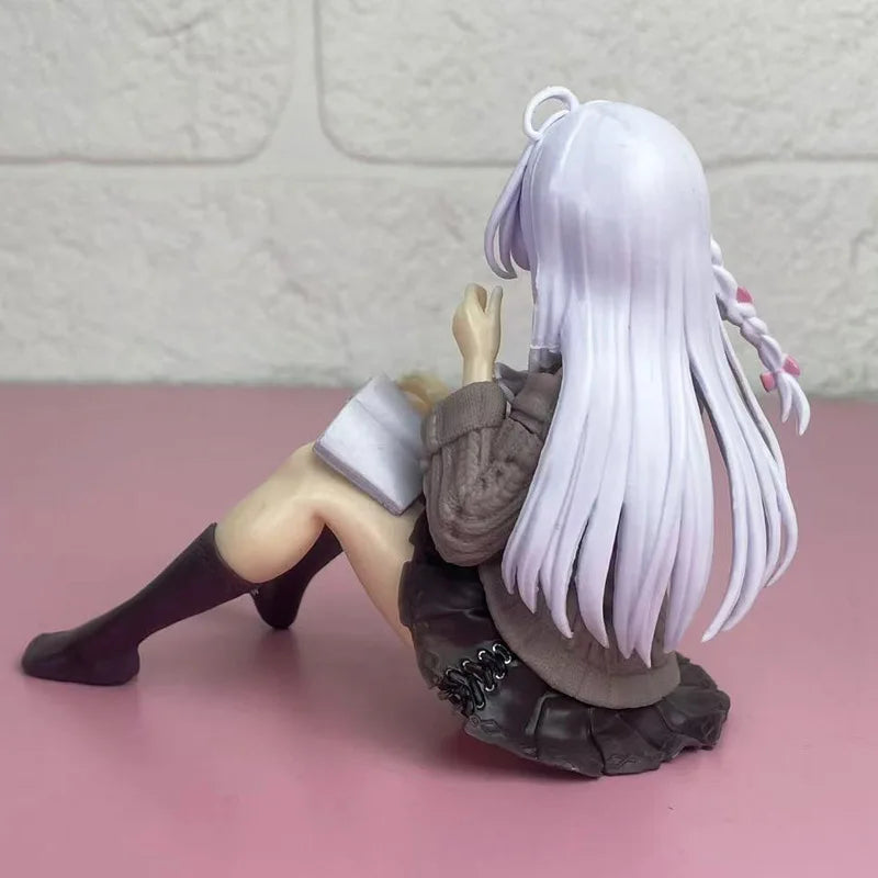 10cm Wandering Witch Anime Figure Collection Toys The Journey Of Elaina Action Figure PVC Model Doll Gift
