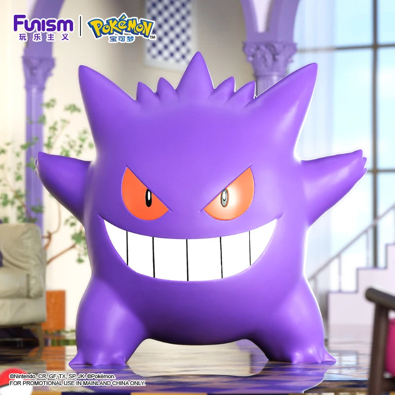 Funism Large Size Pokemon Action Figure Set - Charmander Squirtle Bulbasaur Gengar Anime Collectible Toys Gift For Fans