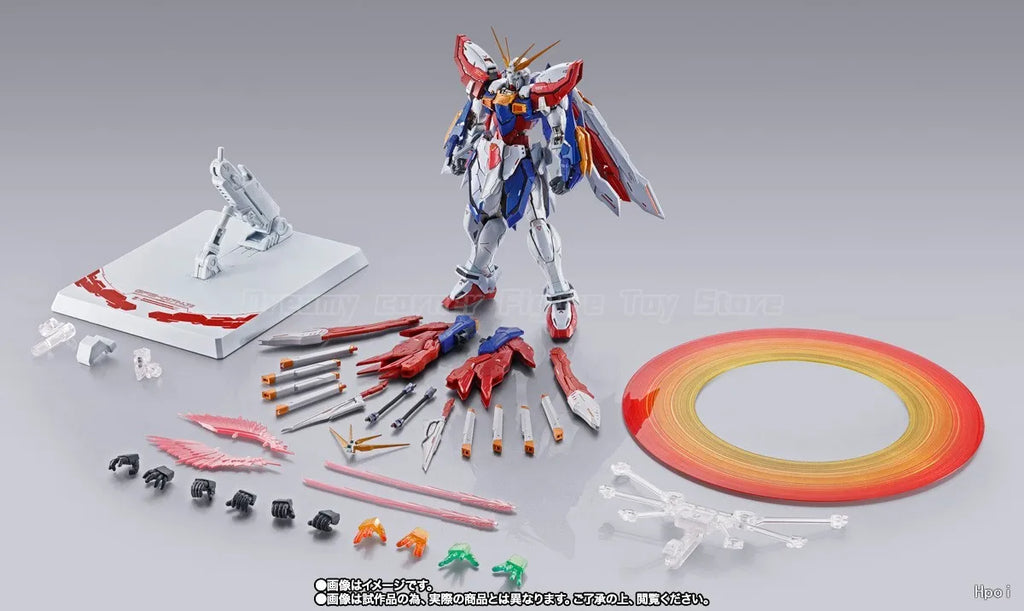【In Stock】Original BANDAI SPIRITS METAL BUILD Mobile Fighter G Gundam GF13-017NJII GOD GUNDAM Action Figure Mecha Collection Toy