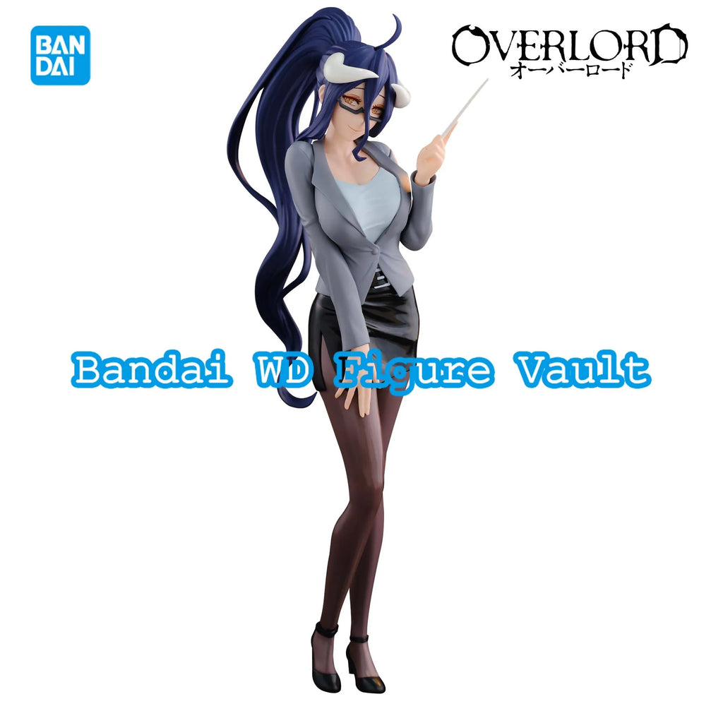 Auf Lager: Original Bandai BANPRESTO Succubus Overlord Albedo 20 cm PVC-Figur, hochdetailliertes Sammlermodell, Spielzeug, Geschenk