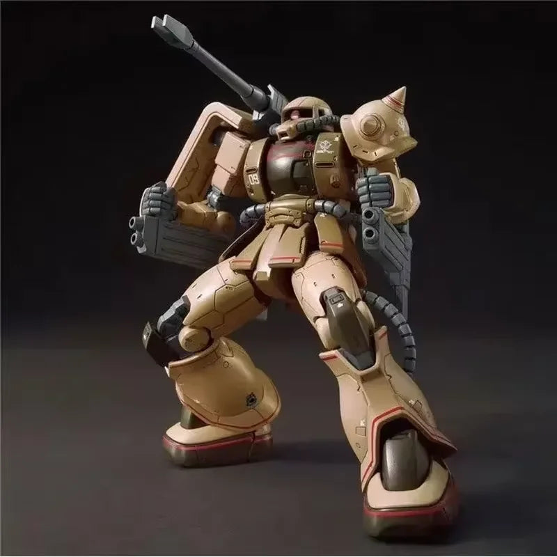 GTO ZAKU HG 1/144 MS-06K Assembly Model Action Figures Children's Toys Robot Plastic High Quality Model Collection Boy Gifts