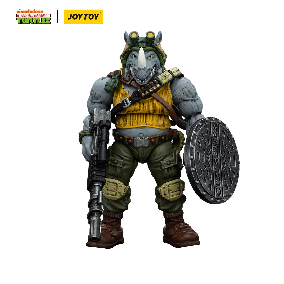 [Pre Order] JOYTOY 1/18 Action Figure TMNT Ninja Turtles Bebop Rocksteady Collection Model Toys
