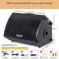100W преносим Bluetooth високоговорител Caixa De Som, електрическа китара, усилвател, свирене и пеене на открито, бас, субуфер, AUX