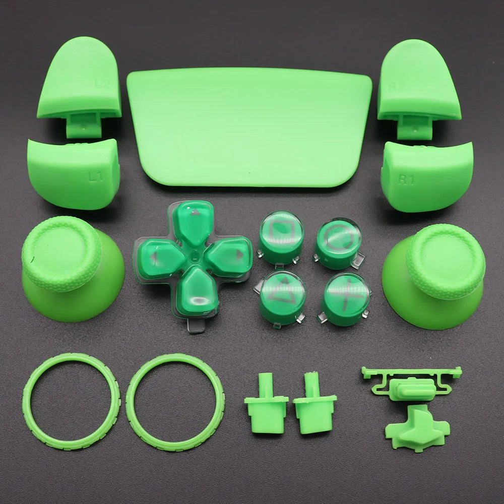 Ersatztasten-Set D-Pad L1 R1 L2 R2 Trigger-Taste Schlüssel-Akzentring für PS5 V3 3.0 BDM-030 Controller