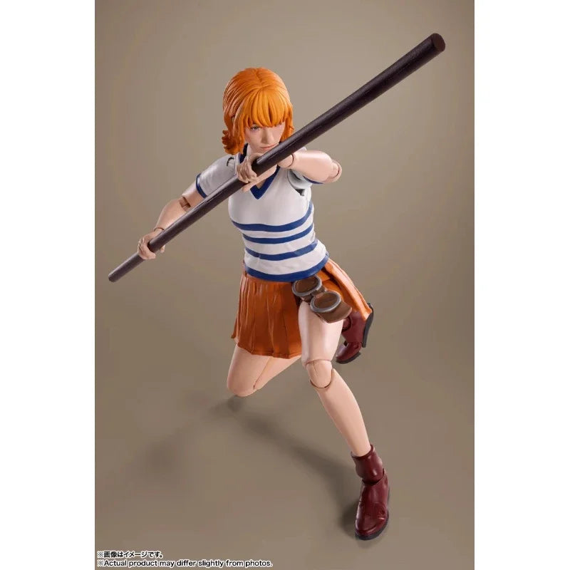 100% Original In Stock Bandai S.H.Figuarts SHF Nami Live-action Version Anime Action Figure Toy Gift Model Collection