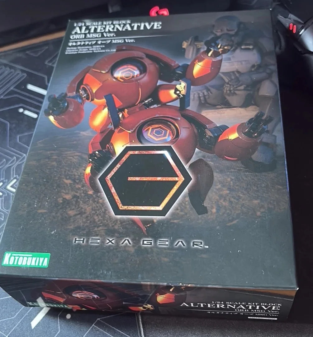 Kotobukiya HG161 162 HEXAGEAR  ALTERNATIVE ORB 3.4cm Action Figure PVC Model Collectible Toys Gift Assembly Model