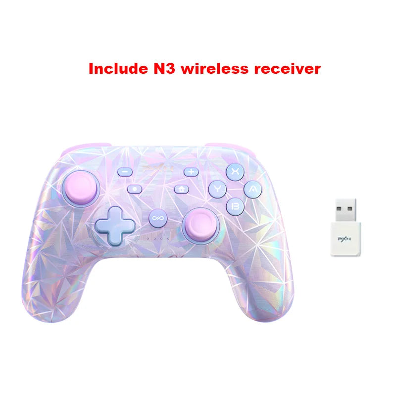 PXN P50S Bluetooth Game Controller HD Shock Hall Trigger Rocker Joystick NS/Steam/Pc/Black Myth Wukong Custom Wireless Gamepads