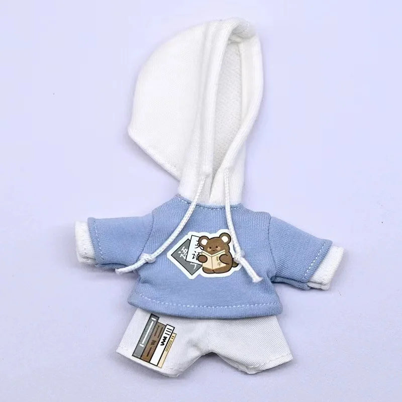 Obitsu 11 Doll Sports Hoodie Clothes Shorts Suit For OB11 Gsc 1/12 Molly Body 16~17cm BJD Doll Cloth Doll Outfit Clothes