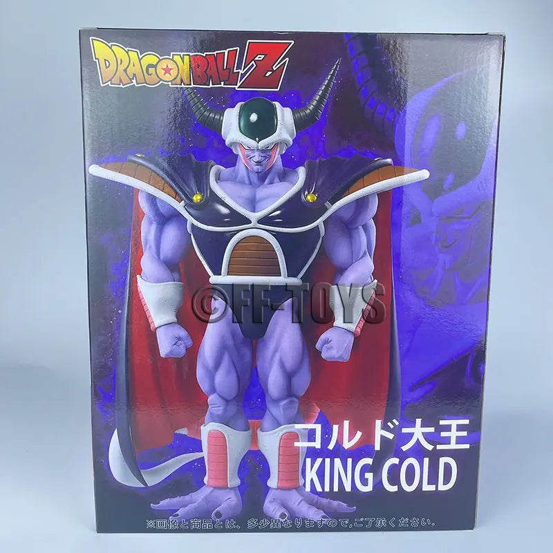 Anime Dragon Ball Z King Cold Figure King Cold Figurine 26CM PVC Action Figures Collection Model Toys for Children Gifts
