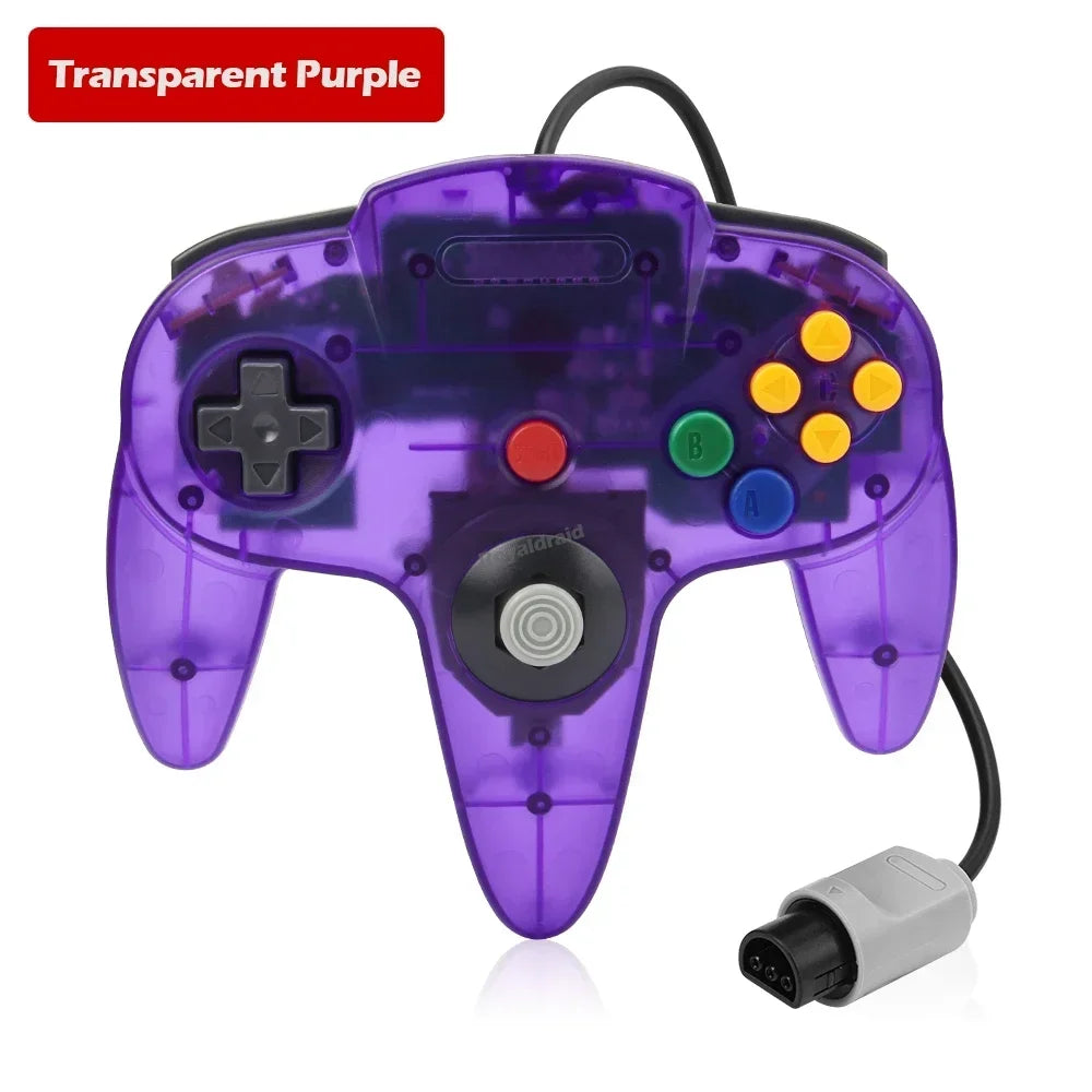 NEW Wired Gamepad for N64 Console Controller for N64 Classic Joystick for Retro Game Console Controller for N64 Gaming Accessor