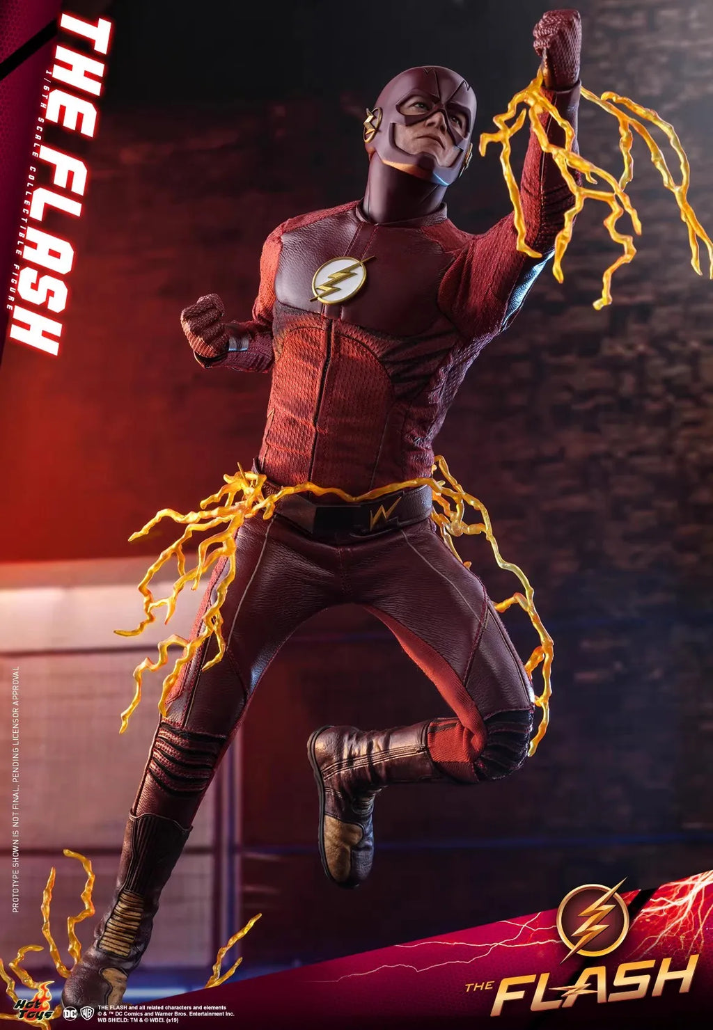 100% Original HotToys TMS009 1/6 Flash Barry In Stock Anime Action Figures Model Toys