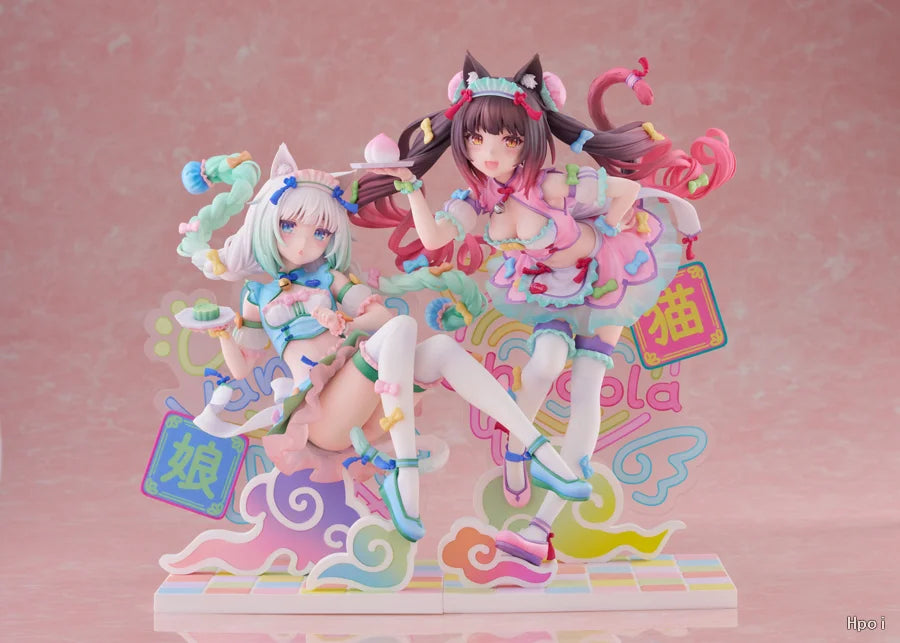 【Pre Sale】Original Claynel NEKOPARA Vanilla/chocola Fantasy Chinese Style 1/7 Anime Figure Model Collection
