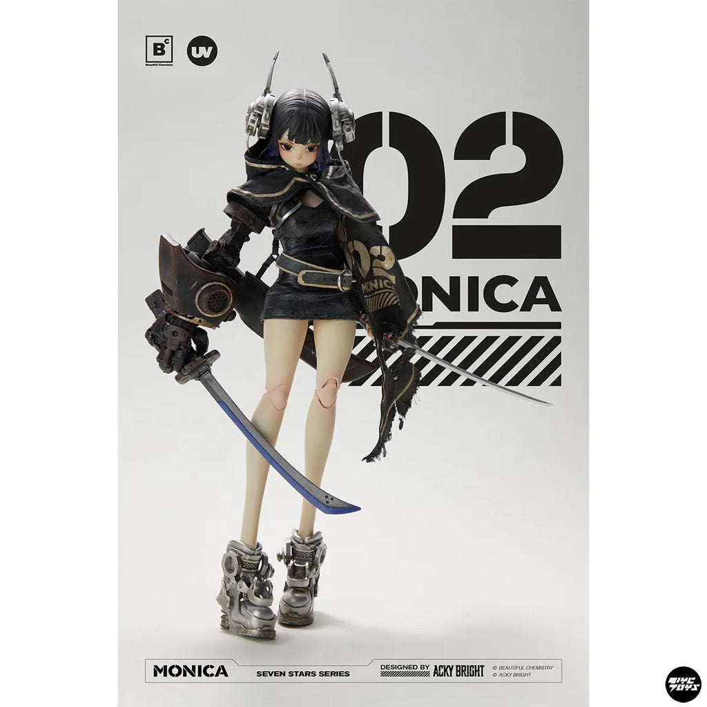 [In Stock] UNDERVERSE UV No. 02 MONICA 1/6 Action Figure UV202415 Figure Toy Collection