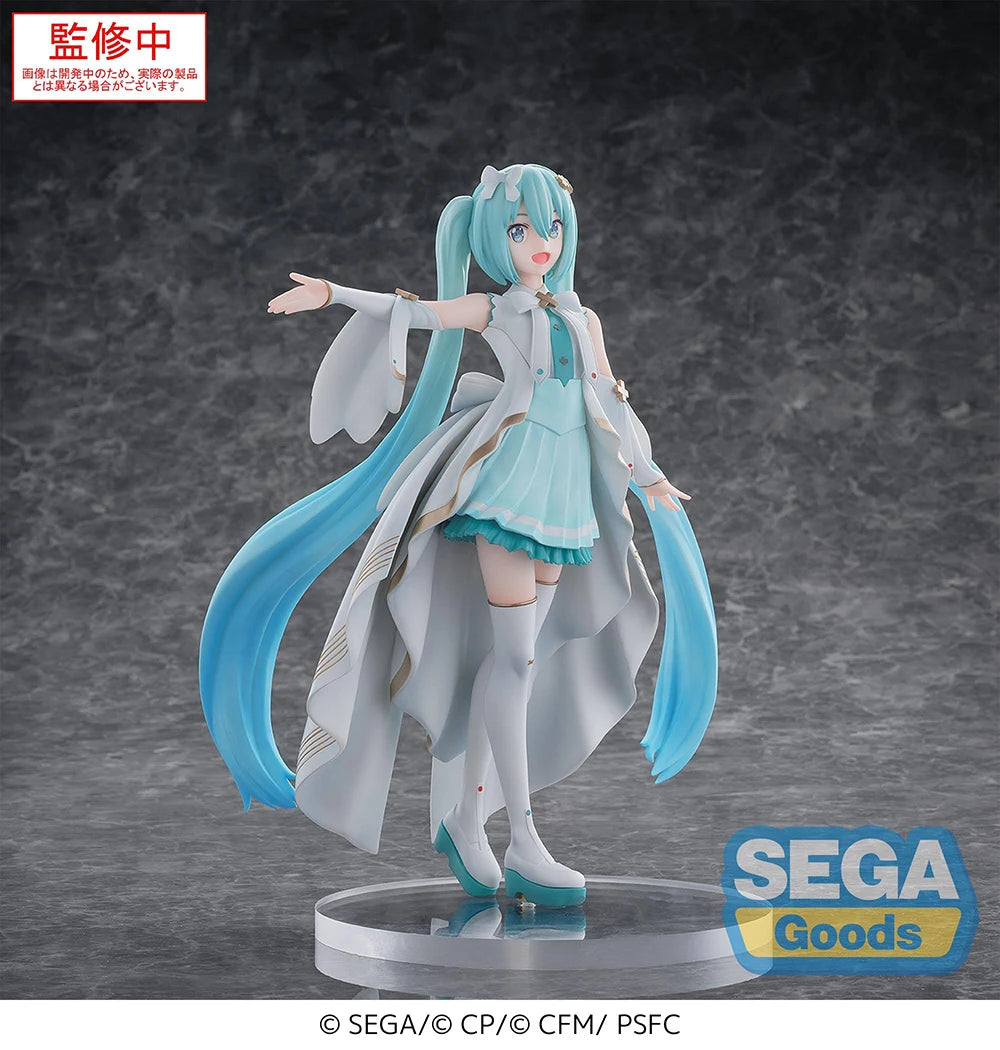 In Stock Original SEGA Luminasta Vocaloid Hatsune Miku PVC Anime Figures Action Figure Model Toys Christmas Gift