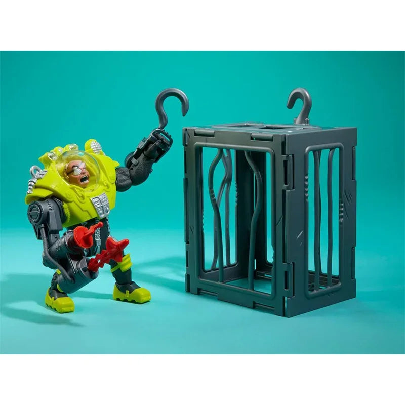 Spot Sale100% en Stock, Figura Original de Anime de Mattel Street Sharks, Dr. Piranoid, Streex, Big Slammu, 30.º Aniversarioin S