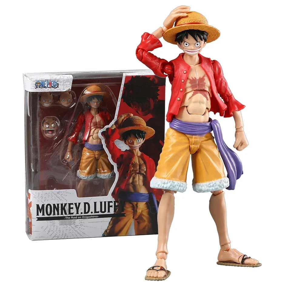 SHF  Monkey D. Luffy the Raid on Onigashima Action Figure Doll